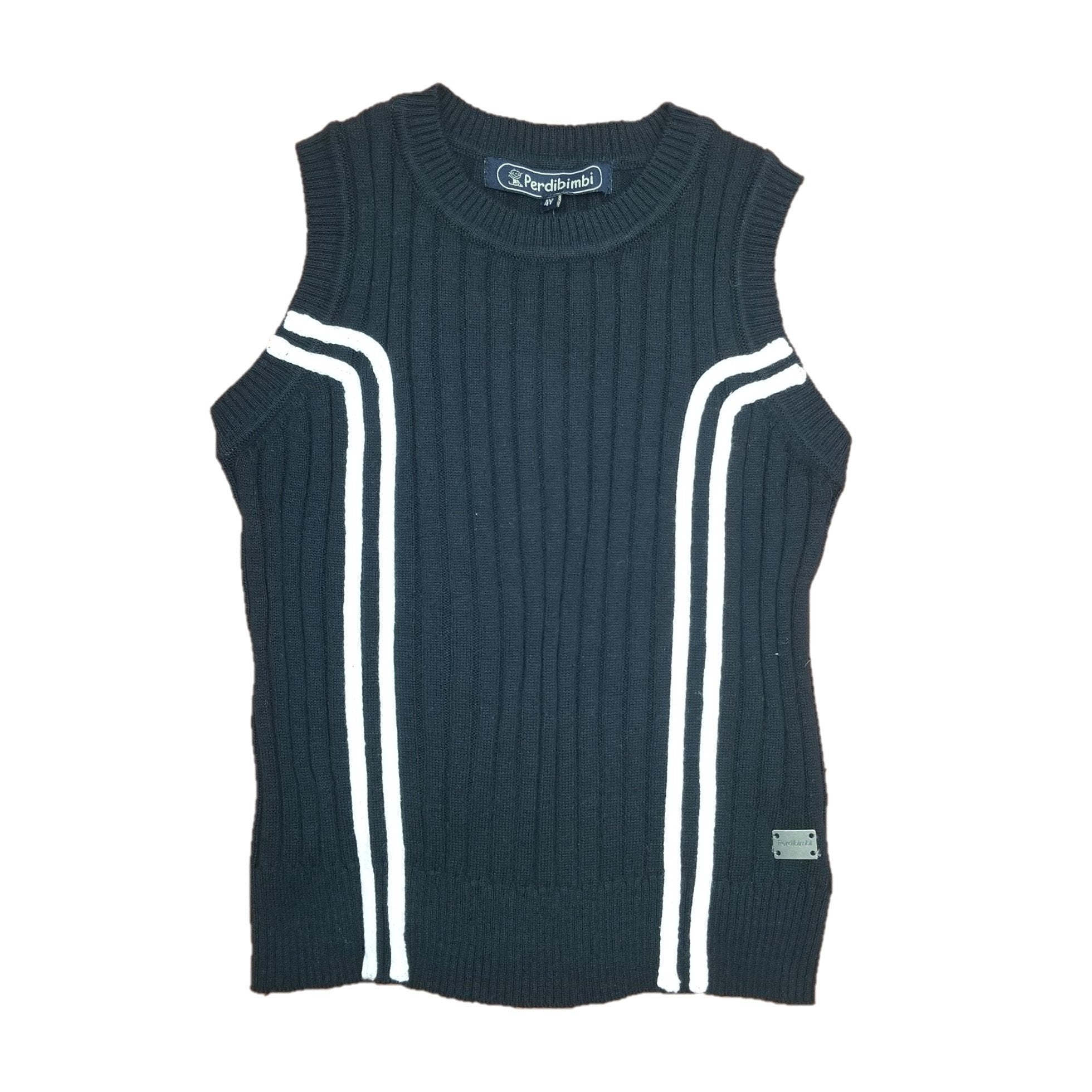 Perdibimbi - Wide Ribbed Knit Vest | Style 7