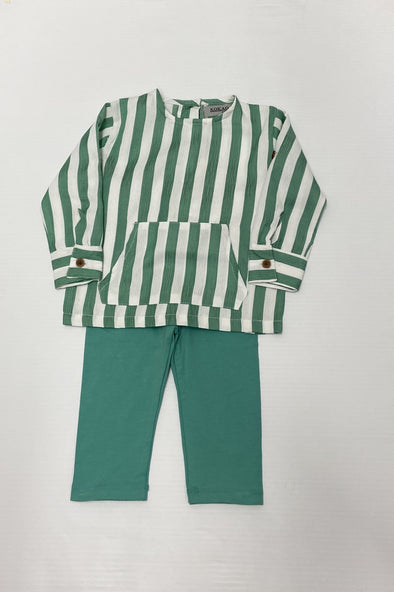 KOKAO - Vertical Stripe 2 pc Boys Robe