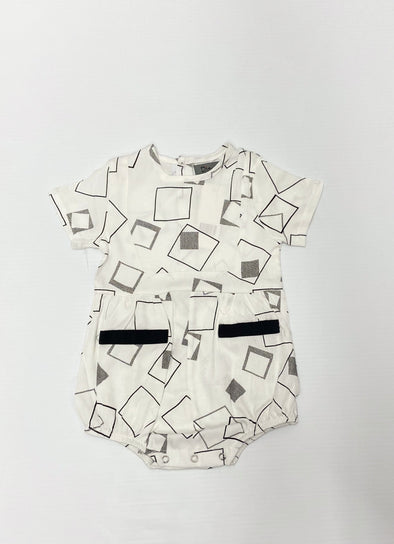 DiMo - Square Print Boys Bubble